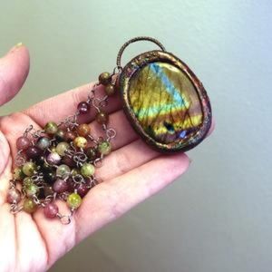 RARE Spectrolite Labradorite Necklace